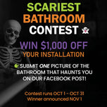 Halloween Scariest Bathroom Contest